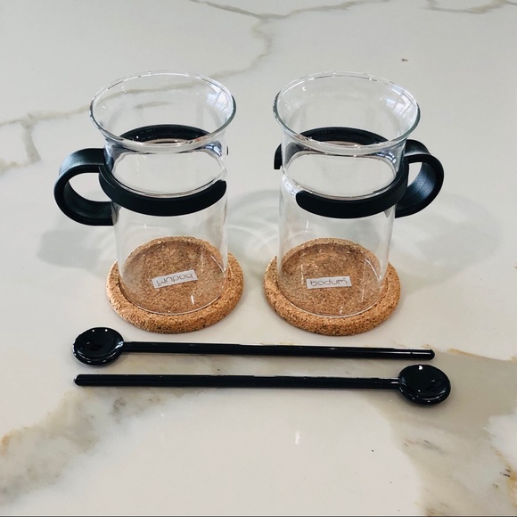 BODUM • Bistro Nouveau 8 piece coffee cup set 3521 - Picture 5 of 7